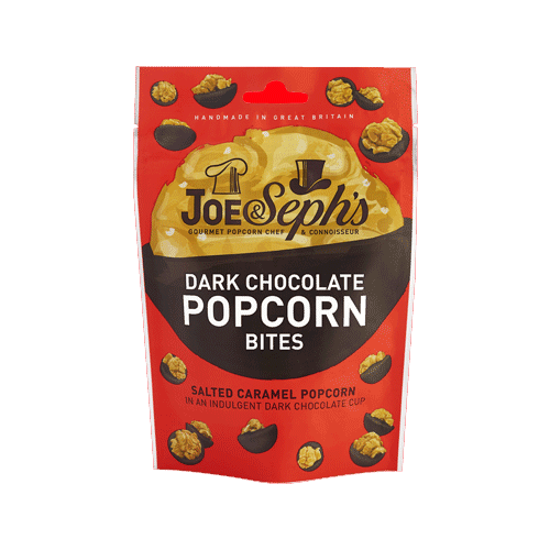 Joe & Seph's Dark Chocolate Popcorn Bites