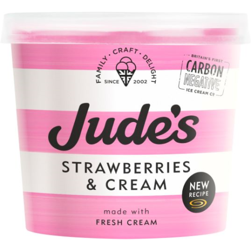 Jude's Strawberries & Cream